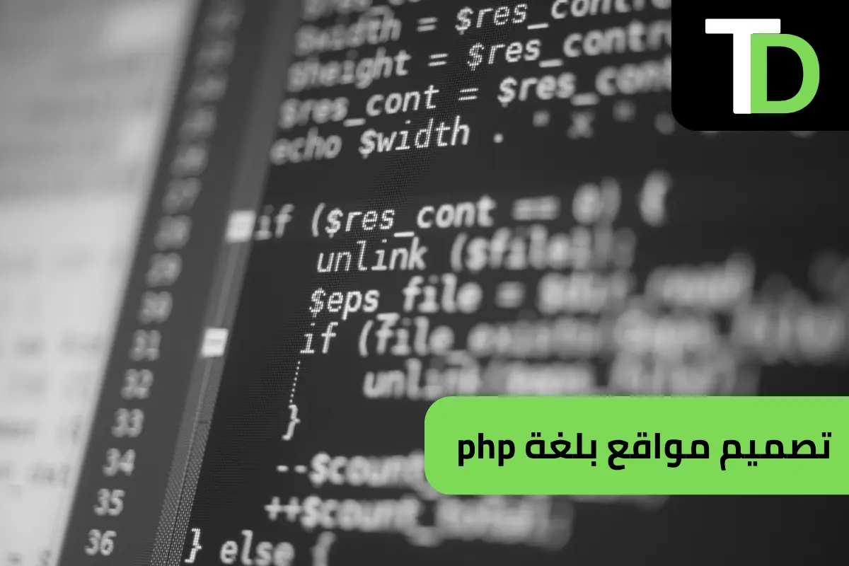 تصميم مواقع بلغة php
