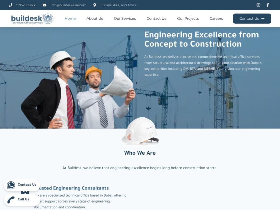 Buildesk – مكتب هندسي في الإمارات